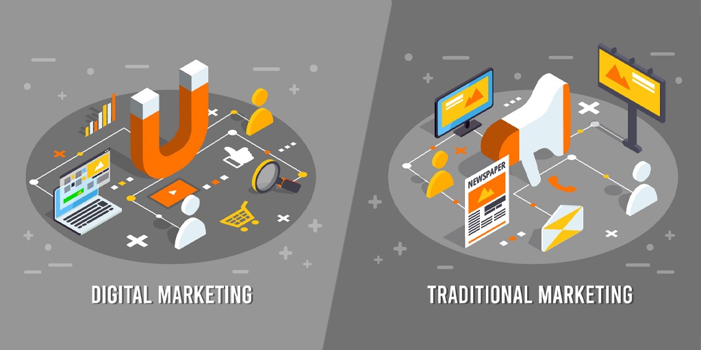 The benefits of digital marketing over traditional marketing